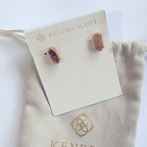 Kendra Scott - Brown Glitter Earrings